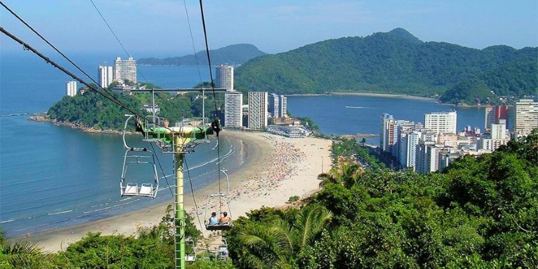 Kitinete 1514 Com Vista Para O Mar Sao Vicente  Exterior photo